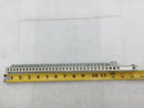 GE TLM2020 30 Position 4-14 AWG Grounding Bar w/Lug 14 1/4"
