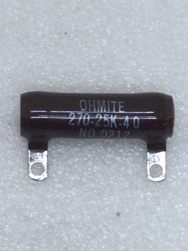 Resistenza Regolabile Ohmite OF 25000 Ohm 25W In Ceramica - Confezione Da 2, Wirewound