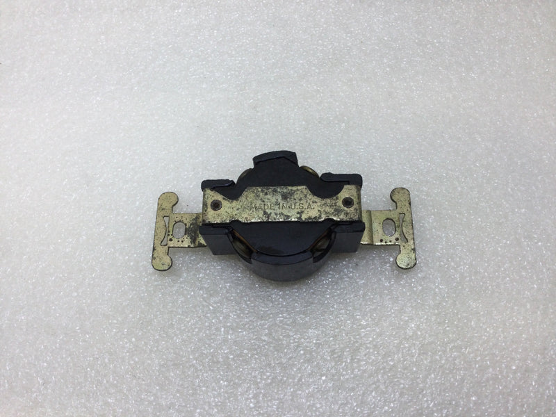 Leviton 10 Amp 600 V.A.C./20 Amp 250 V Locking Receptacle 4 Hole