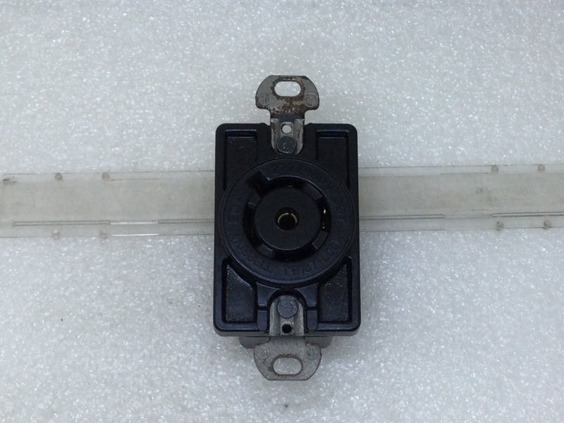 Hubbell HBL2520 Receptacle 20 Amp 277/480V 4-Pole 5-Wire Grounding