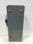 Square D H363 3 Pole 100 Amp 600vac Heavy Duty Fused Safety Switch Series E1