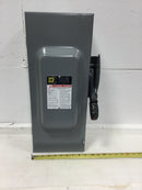 Square D H363 3 Pole 100 Amp 600vac Heavy Duty Fused Safety Switch Series E1