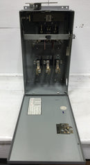 GE General Electric DE363R 100 Amp 3 Phase 600V Fusible Bus Plug Switch