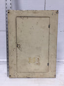 Bryant B24-40BSM/BFM 200 Amp 28 Space 120/240V Panel Door 20 1/4" x 14 1/2"