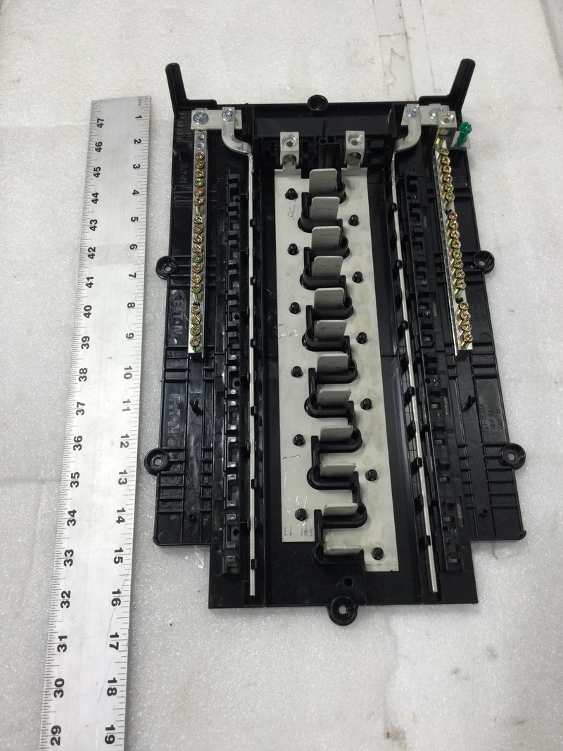 Eaton BRP24L125 125 Amp 24 Space 120/240V Load Center Guts Only 9.5" x 17"