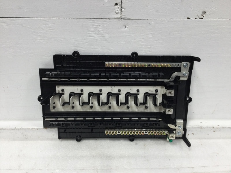 Eaton BRP24L125 125 Amp 24 Space 120/240V Load Center Guts Only 9.5" x 17"