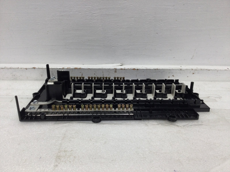 Eaton BRP24L125 125 Amp 24 Space 120/240V Load Center Guts Only 9.5" x 17"