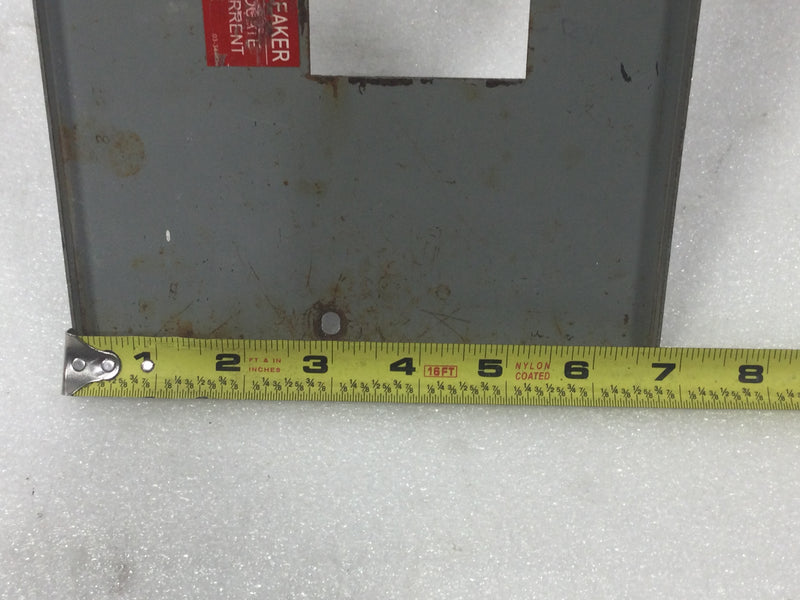 20 Space 120/240V Dead Front Only 24 3/4" x 6 3/4"