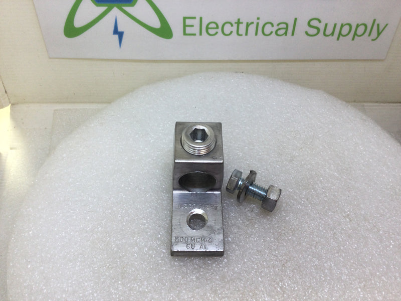 Ilsco D1247 Aluminum Mechanical Lug 1-Hole 1-Conductor/Wire 500MCM