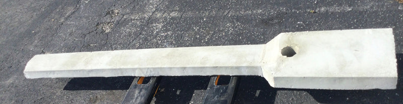 8 FT Cement Banjo Pedestal 96 3/8" x 14"