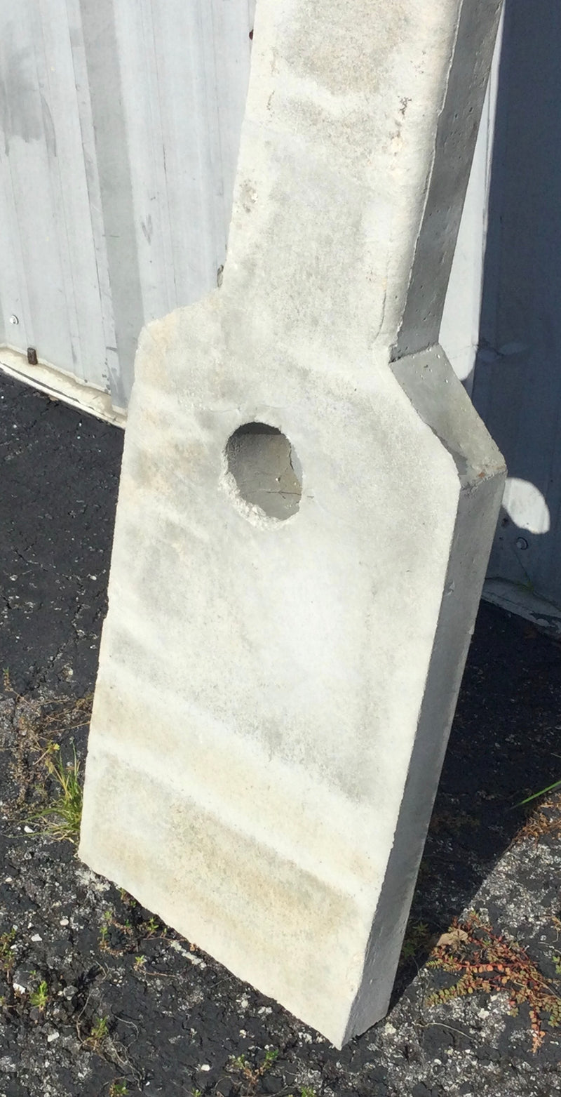 8 FT Cement Banjo Pedestal 96 3/8" x 14"