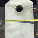 8 FT Cement Banjo Pedestal 96 3/8" x 14"