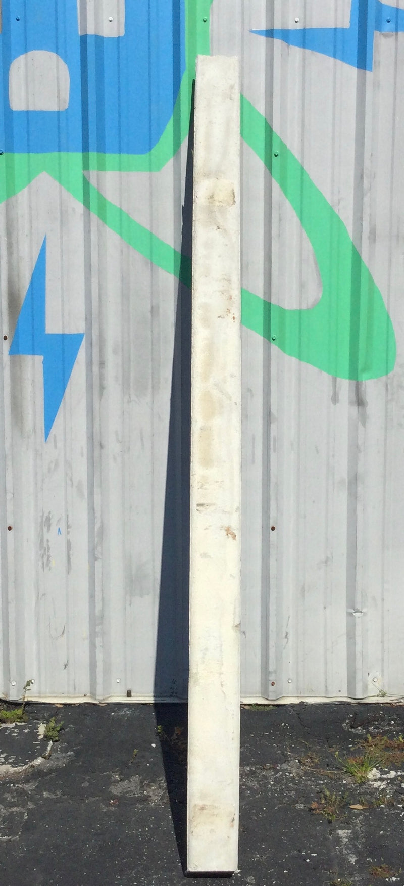 8 FT Cement Pedestal Slab 97" x 4 3/4"