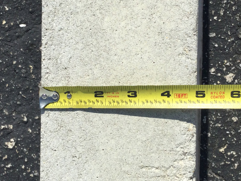 8 FT Cement Pedestal Slab 97" x 4 3/4"