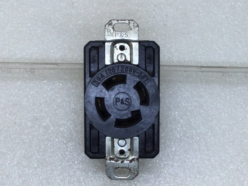P&S 30 Amp 120/208V Locking Receptacle