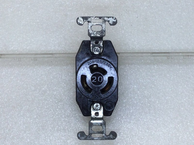 P&S RE-21743 20 Amp 125/250V Locking Receptacle