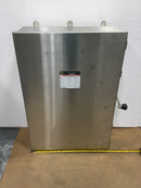 Square D 82345DS 400 Amp 3 Pole 600 VAC Double Throw Non-Fusible Stainless Steel Nema 4/4X Safety Switch