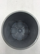 Carlon E971FBA 6" Round Concrete Floor Box with 2 3/4" and 2 1" Openings