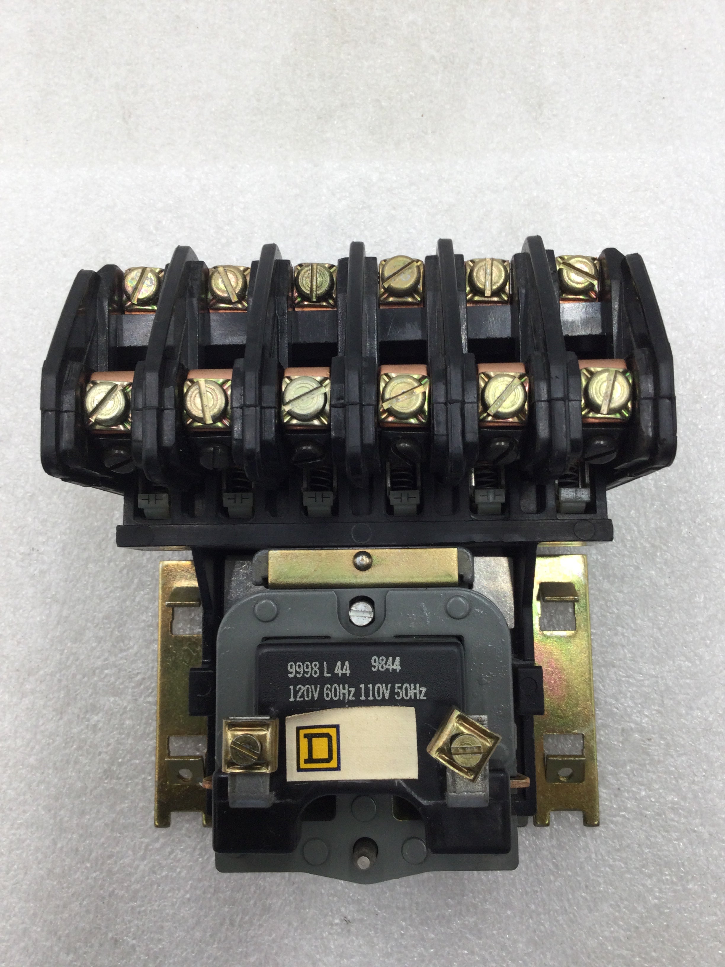 Square D 8903LO60 20 Amp 6 Pole 277-600 VAC Lighting Contactor with 12