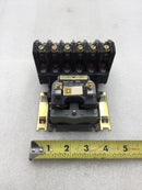 Square D 8903LO60 20 Amp 6 Pole 277-600 VAC Lighting Contactor with 120 VAC Coil