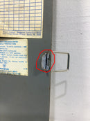 Westinghouse B16-30ASM 20 Space 120/240V Panel/Door 17 1/4" x 15 5/8" - Flawed