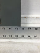 Westinghouse B16-30ASM 20 Space 120/240V Panel/Door 17 1/4" x 15 5/8" - Flawed