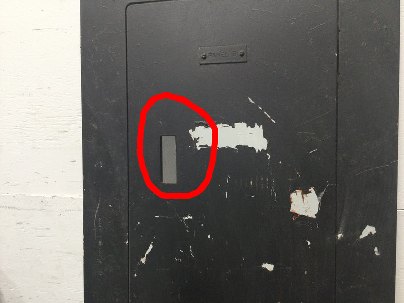 Siemens Panel Door Cover Only 68" x 20" - Cosmetic Flaw