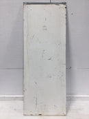 Square D Nema 3R Cover Panel Only 38" x 14 1/2"