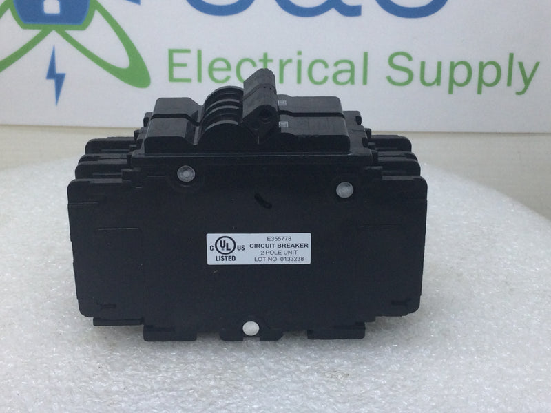 Zettler-Controls UEB1-70302BQDx 30 Amp 2 Pole 120/240V Circuit Breaker