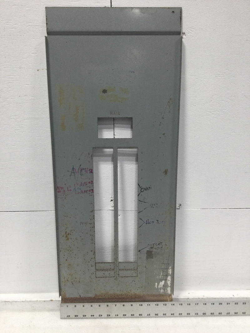 Unbranded 32 Space w/ Main Dead Front Only 36" x 14 1/8"