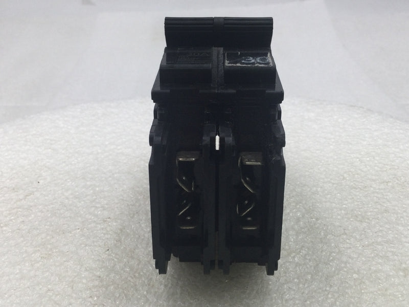 Zettler UEB1-70302BQDx 30 Amp 2 Pole 240V Breaker w/Lugs on Top - Cosmetic Flaw