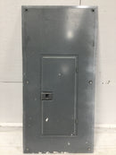 Square D QOC30US/F 100A 30 Space 120/240V Panel/Door Only w/Main 31" x 15 1/2"