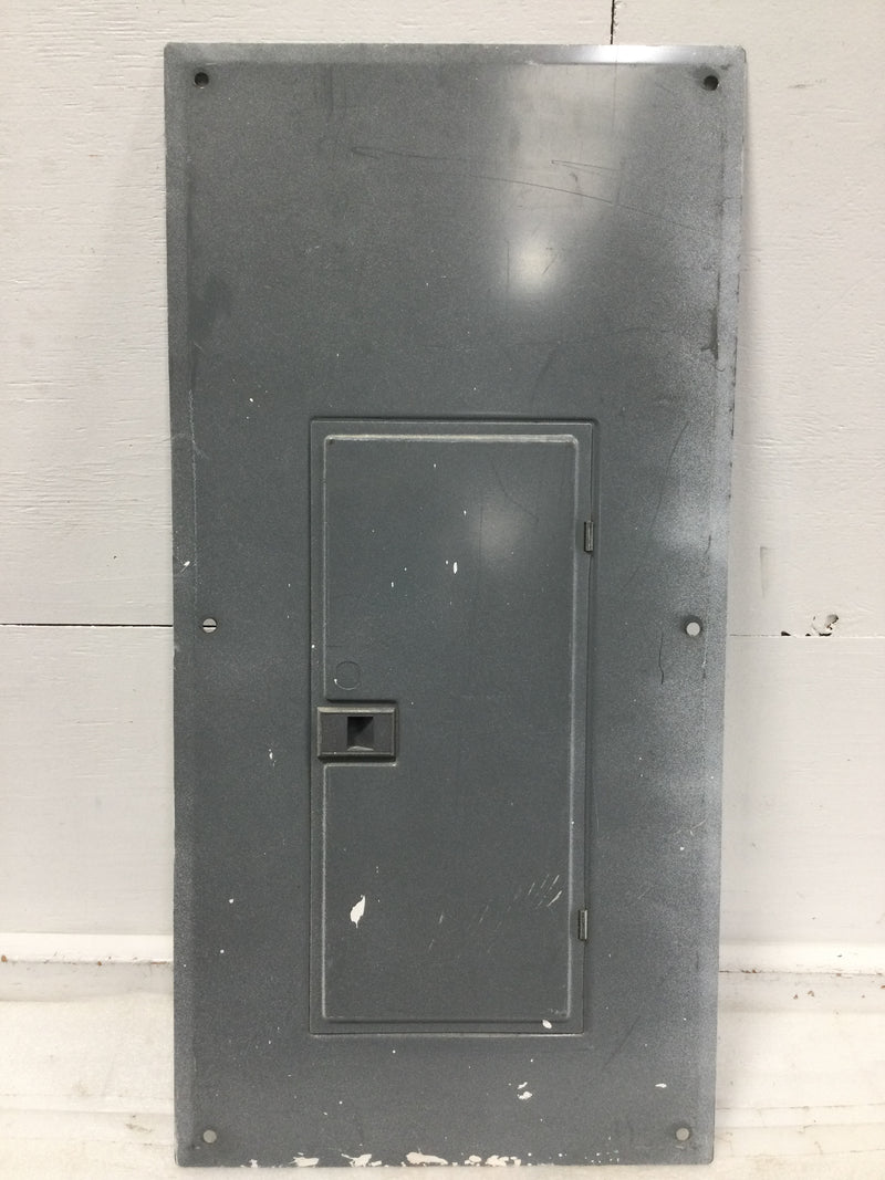 Square D QOC30US/F 100A 30 Space 120/240V Panel/Door Only w/Main 31" x 15 1/2"