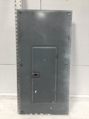 Square D QOC30US/F 100A 30 Space 120/240V Panel/Door Only w/Main 31" x 15 1/2"