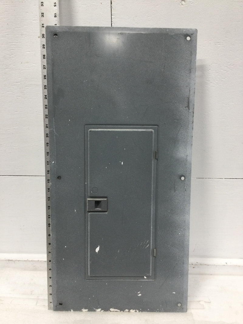 Square D QOC30US/F 100A 30 Space 120/240V Panel/Door Only w/Main 31" x 15 1/2"