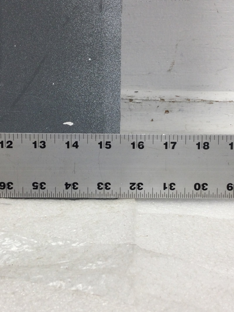 Square D QOC30US/F 100A 30 Space 120/240V Panel/Door Only w/Main 31" x 15 1/2"