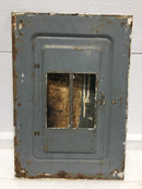 Square D QOC16 16 Space 120/240V Panel/Door Only 18 3/8" x 12 3/4" - Flawed