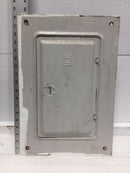 Square D QOC16 16 Space 120/240V Panel/Door Only 18 3/8" x 12 3/4" - Flawed