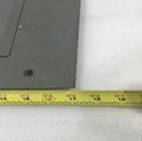 General Electric TM1010S/F 125 Amp 20 Space Dead Front w/Main 16 7/8" x 11 5/8"