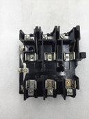 Square D D-322N 60 Amp 3 Pole 120/240V Fusible Safety Switch Guts Only 7" X 6"