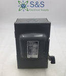 Square D D221N 30 Amp 2 Pole 120/240V Fusible Safety Switch