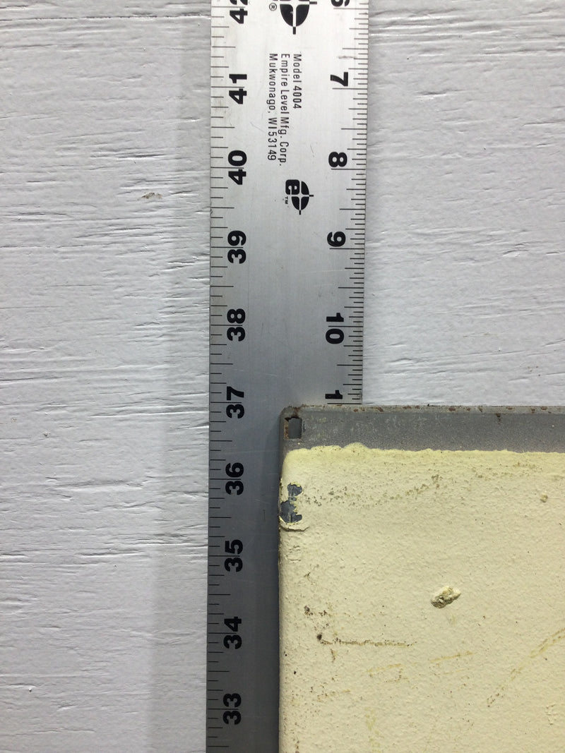 Nema 3R Panel Cover Only 37" x 14 5/8"