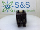 Wadsworth A250 50 Amp 2 Pole 120/240V Type A Circuit Breaker - Metal Foot - Flaw