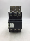 Heinemann GJ1P-Z1039-2W 3 Pole 600 Amp 160 VDC Type GJ1P Special Purpose Circuit Breaker with 10 Amp 250 VAC Aux Switch (New)