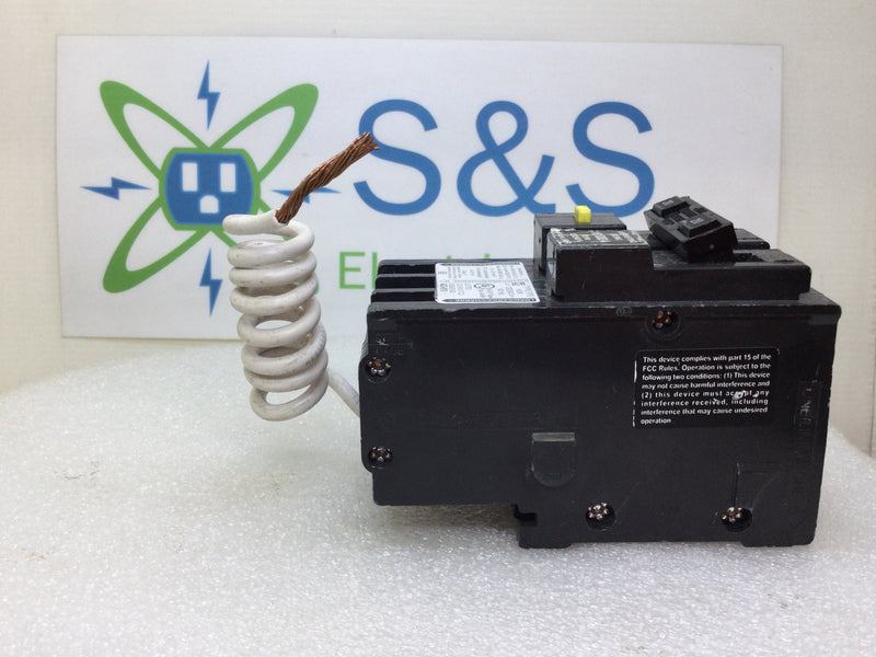 Square D HOM220GFCI 20 Amp 2 Pole 120/240V GFCI Circuit Breaker