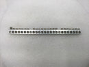 Square D NQOD-NEHB  4-14 AWG 24 Position Grounding Bar 7 7/8" x 1/2"