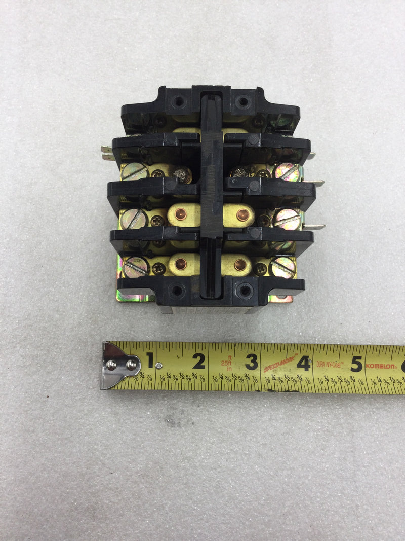 Furnas 42BE25AF Definite Purpose Controller/Contactor 30 Amp 3 Pole 120/240/480/600 VAC