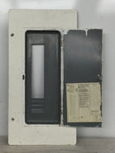 GTE Sylvania Zinsco ML12(16-24)C 125 Amp 120/240V 1 Phase 3 Wire 24 Space Panel Cover 24 1/4" x 12 1/4""