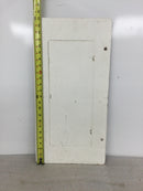 GTE Sylvania Zinsco ML12(16-24)C 125 Amp 120/240V 1 Phase 3 Wire 24 Space Panel Cover 24 1/4" x 12 1/4""