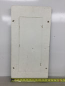 GTE Sylvania Zinsco ML12(16-24)C 125 Amp 120/240V 1 Phase 3 Wire 24 Space Panel Cover 24 1/4" x 12 1/4""
